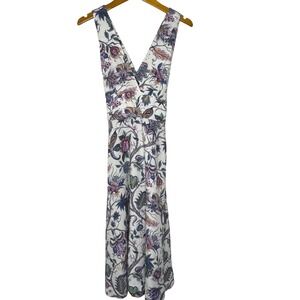 House of Hackney co-lab & other stories cross‎ front DAMAS print dress Size 2